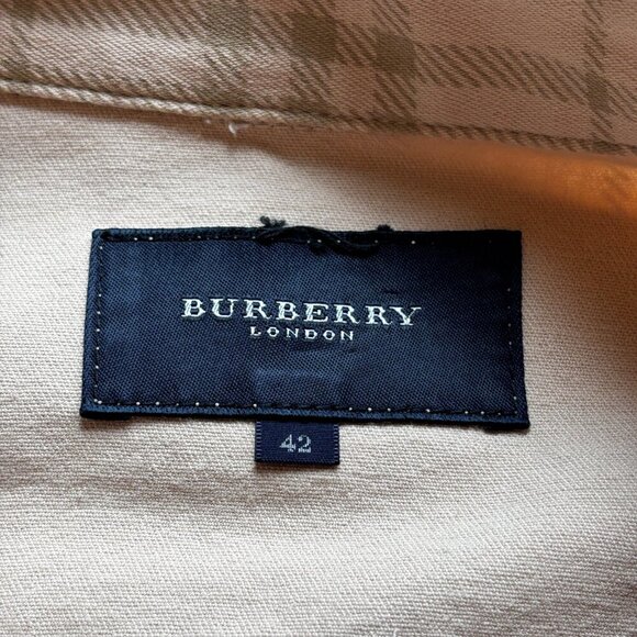 Burberry Women’s Check Jacket Size 42 (US 10) - Picture 7 of 12